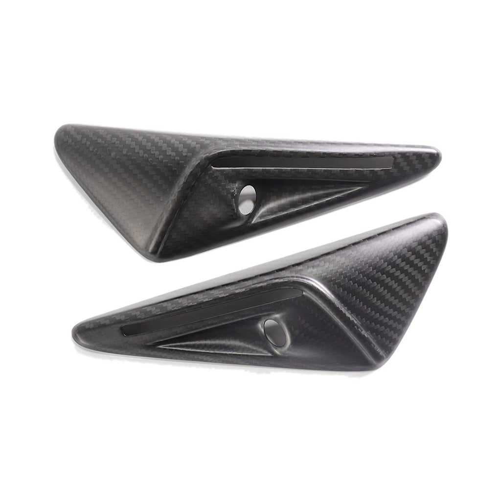 Carbon Fiber Side Camera Covers for Tesla Model 3/Y 2020-2026