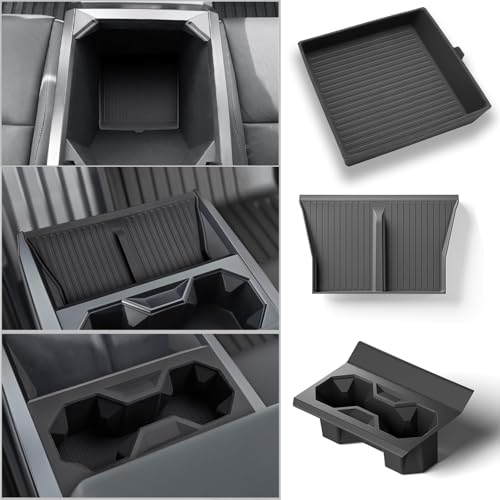 Cybertruck Center Console Accessories - 3 Piece Set