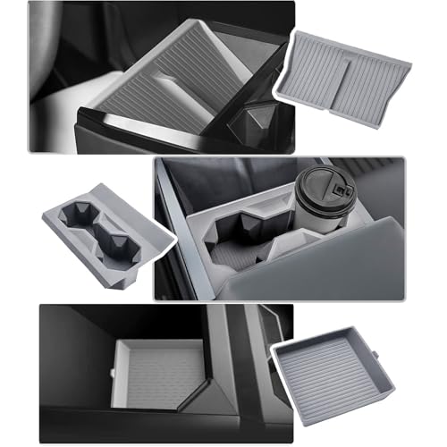 Cybertruck Center Console Accessories - 3 Piece Set