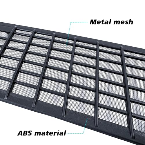 Air Intake Protective Cover Grille for Tesla Model Y 2025 2026 Juniper Air Vent Cover Air Intake Vent Grille Cover for tesla Model y Air Intake Accessories (black)