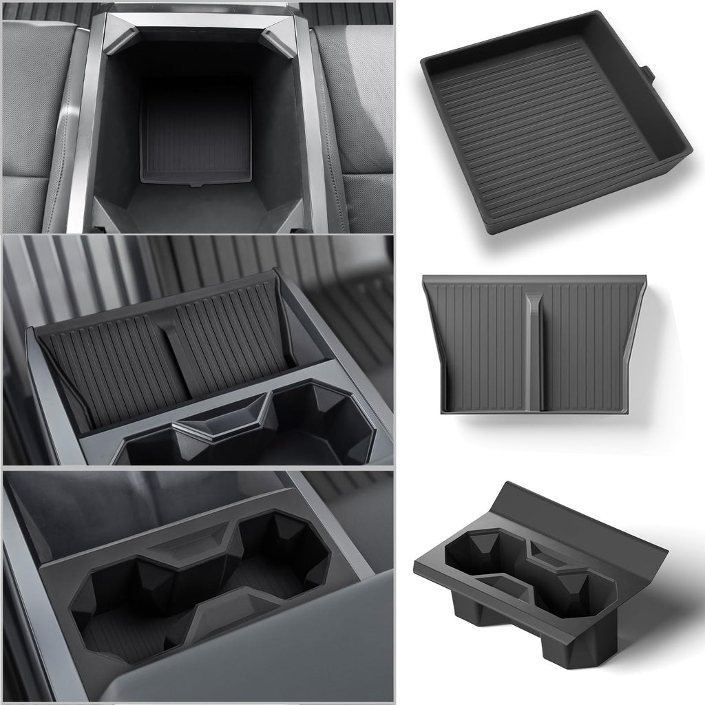 Cybertruck Center Console Accessories - 3 Piece Set