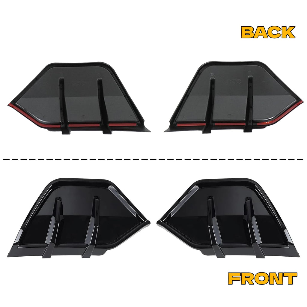Rear Bumper Diffuser Lip 2PCS for Tesla Model Y Juniper 2025 2026