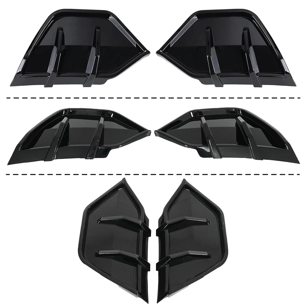 Rear Bumper Diffuser Lip 2PCS for Tesla Model Y Juniper 2025 2026
