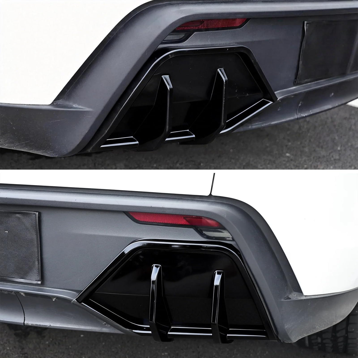 Rear Bumper Diffuser Lip 2PCS for Tesla Model Y Juniper 2025 2026