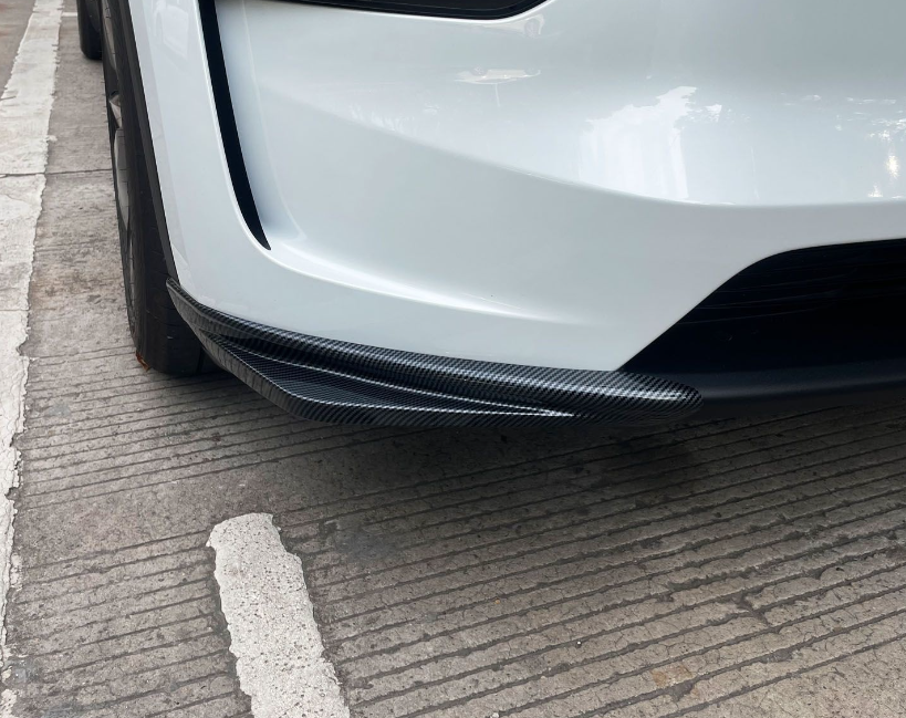 Suitable for Tesla Model Y, front lip, front shovel, front bumper, crash bar, front bumper kit, corner guard modification