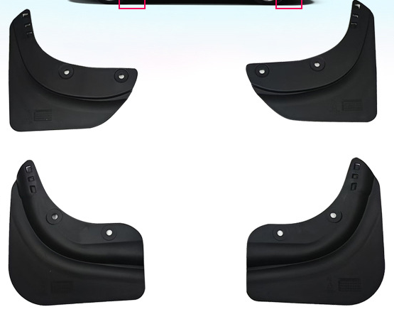 for Tesla for Model 3 for Highland 2024 Splash Guards MudFlaps Front Rear Fender TPE Mudguards Wheel Car Mud Flaps