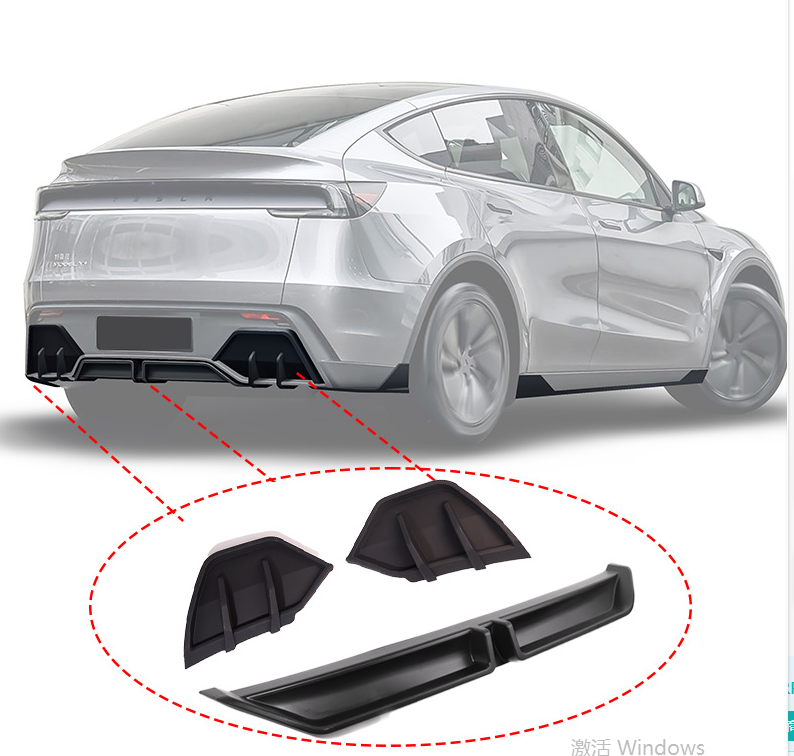 Rear Bumper Diffuser Lip 2PCS for Tesla Model Y Juniper 2025 2026
