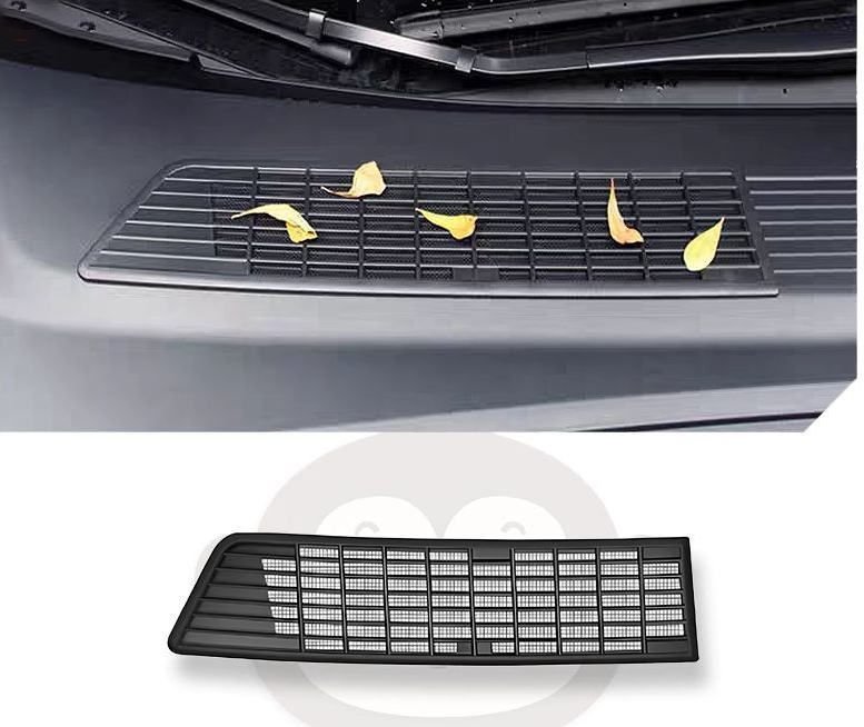 Air Intake Protective Cover Grille for Tesla Model Y 2025 2026 Juniper Air Vent Cover Air Intake Vent Grille Cover for tesla Model y Air Intake Accessories (black)