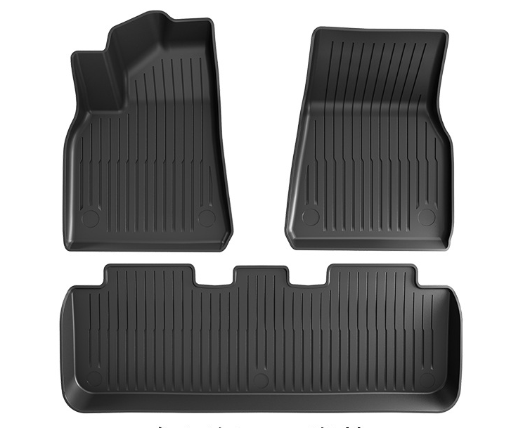 COMAUTO 3D TPE Floor Mats 10PCS for  Tesla Model Y Juniper/Model 3/Y