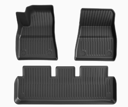 COMAUTO 3D TPE Floor Mats 10PCS for  Tesla Model Y Juniper/Model 3/Y