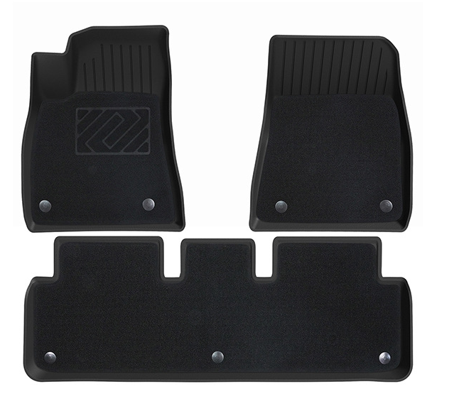 COMAUTO 3D TPE Floor Mats 10PCS for  Tesla Model Y Juniper/Model 3/Y