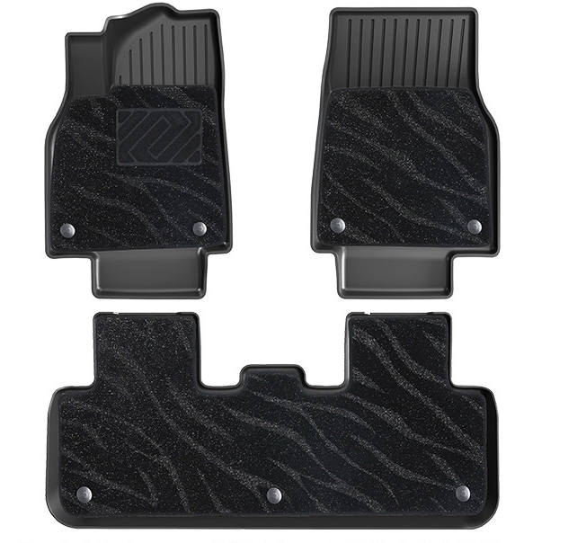 COMAUTO 3D TPE Floor Mats 10PCS for  Tesla Model Y Juniper/Model 3/Y