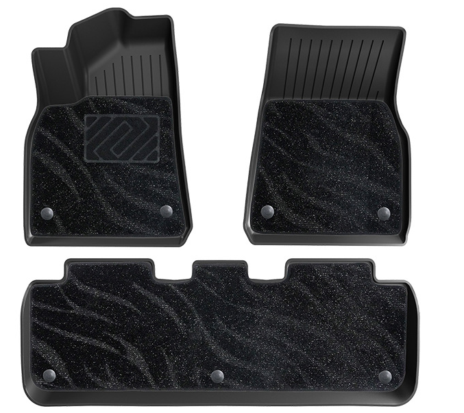 COMAUTO 3D TPE Floor Mats 10PCS for  Tesla Model Y Juniper/Model 3/Y