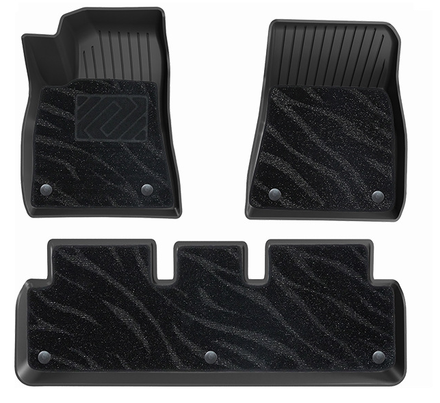 COMAUTO 3D TPE Floor Mats 10PCS for  Tesla Model Y Juniper/Model 3/Y