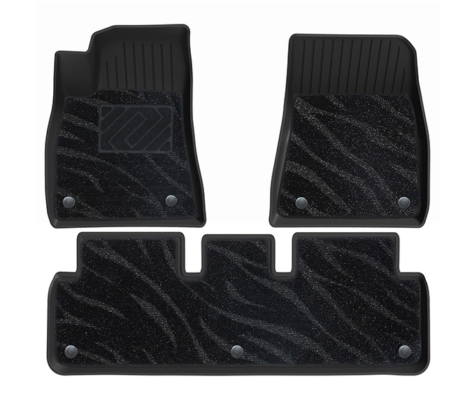 COMAUTO 3D TPE Floor Mats 10PCS for  Tesla Model Y Juniper/Model 3/Y