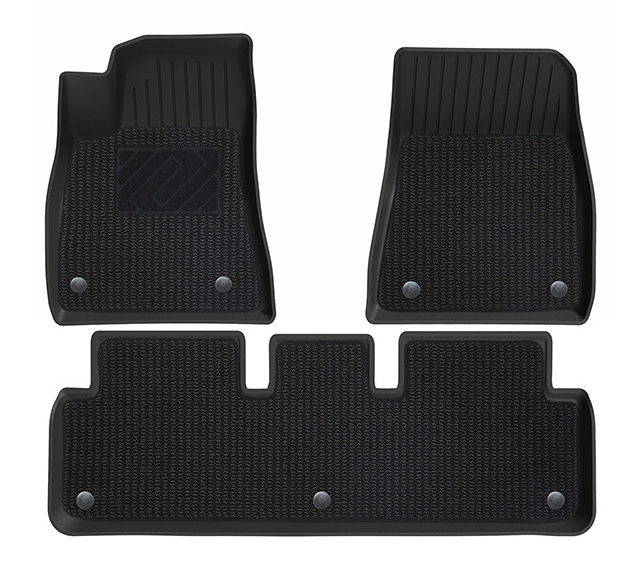 COMAUTO 3D TPE Floor Mats 10PCS for  Tesla Model Y Juniper/Model 3/Y