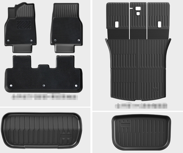 COMAUTO 3D TPE Floor Mats 10PCS for  Tesla Model Y Juniper/Model 3/Y