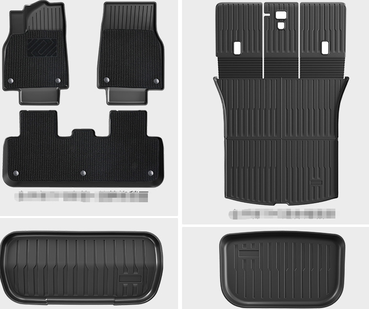 COMAUTO 3D TPE Floor Mats 10PCS for  Tesla Model Y Juniper/Model 3/Y