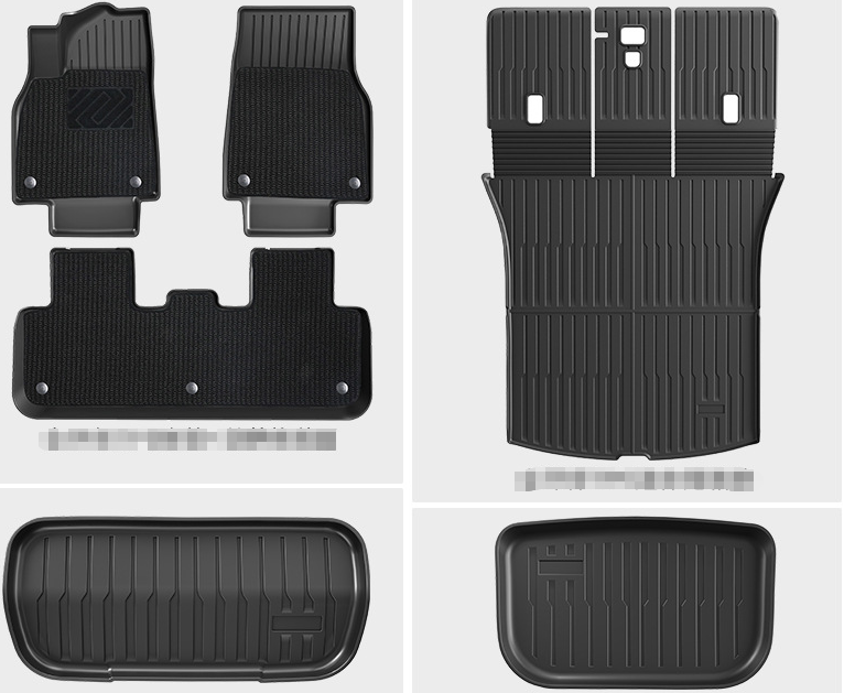 COMAUTO 3D TPE Floor Mats 10PCS for  Tesla Model Y Juniper/Model 3/Y