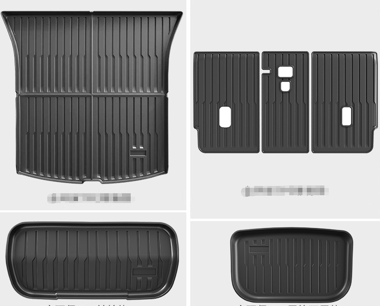 COMAUTO 3D TPE Floor Mats 10PCS for  Tesla Model Y Juniper/Model 3/Y