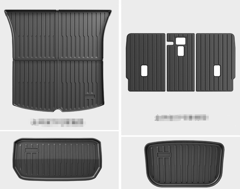 COMAUTO 3D TPE Floor Mats 10PCS for  Tesla Model Y Juniper/Model 3/Y