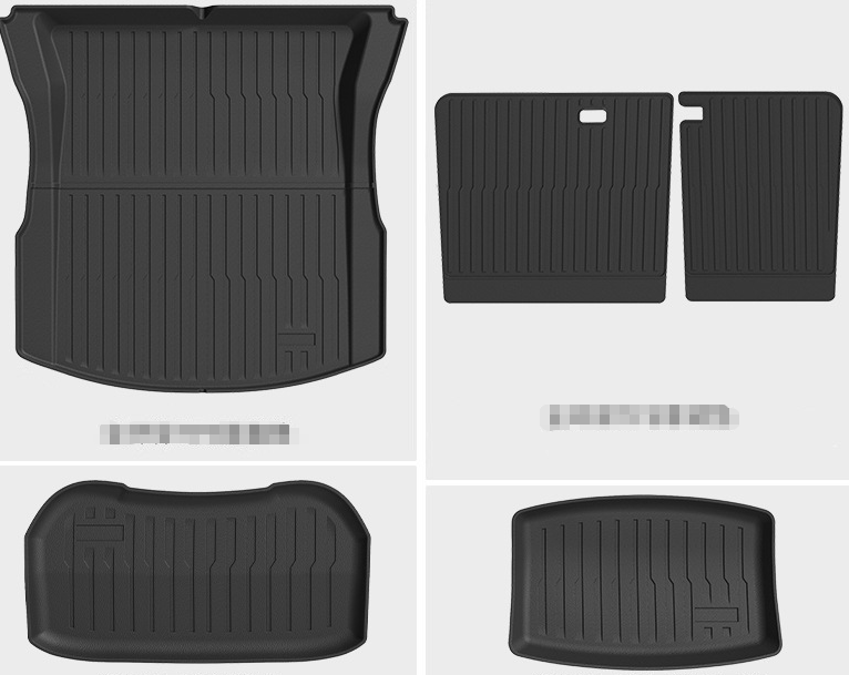 COMAUTO 3D TPE Floor Mats 10PCS for  Tesla Model Y Juniper/Model 3/Y
