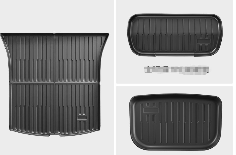 COMAUTO 3D TPE Floor Mats 10PCS for  Tesla Model Y Juniper/Model 3/Y