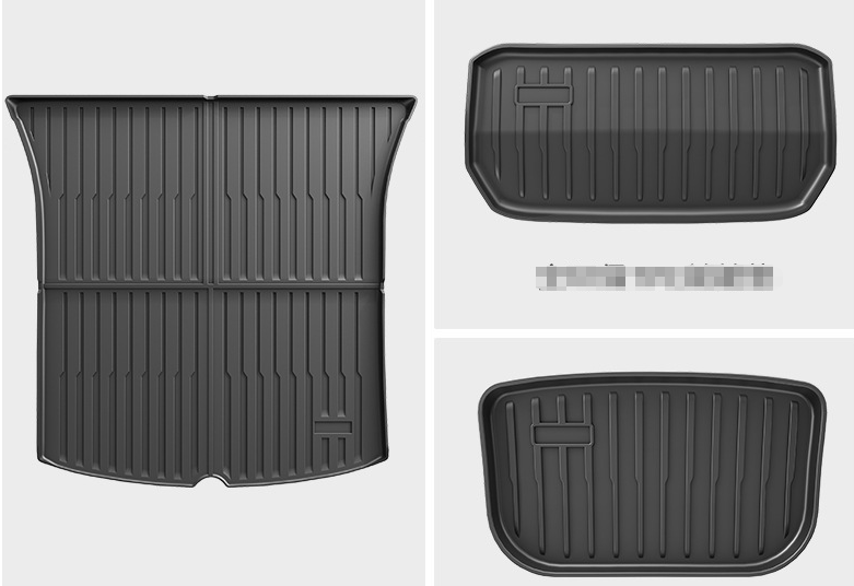 COMAUTO 3D TPE Floor Mats 10PCS for  Tesla Model Y Juniper/Model 3/Y