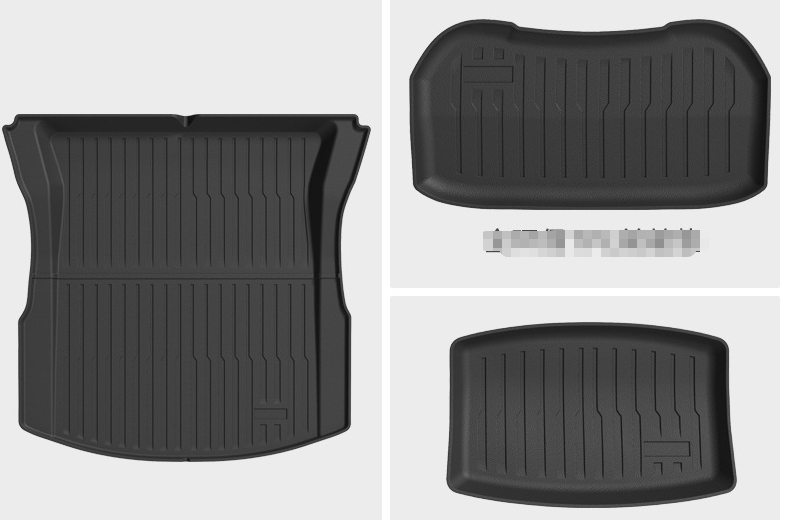 COMAUTO 3D TPE Floor Mats 10PCS for  Tesla Model Y Juniper/Model 3/Y