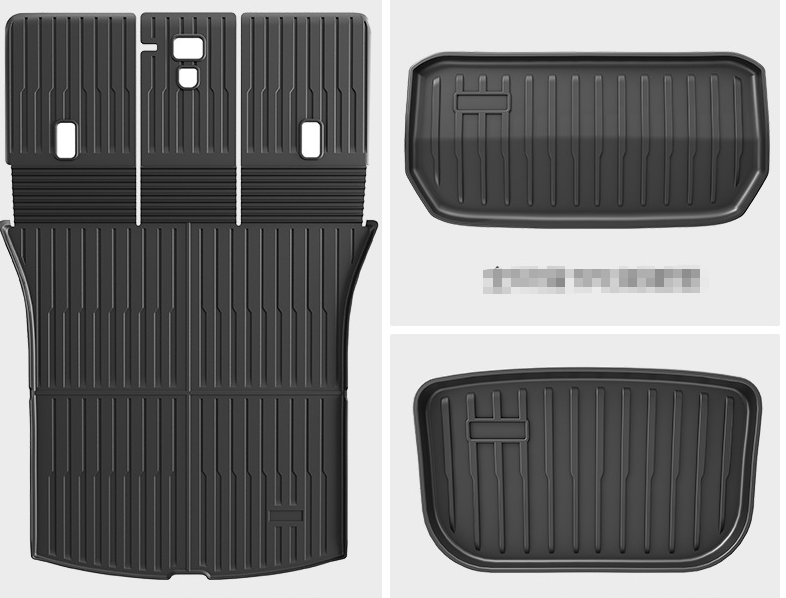 COMAUTO 3D TPE Floor Mats 10PCS for  Tesla Model Y Juniper/Model 3/Y