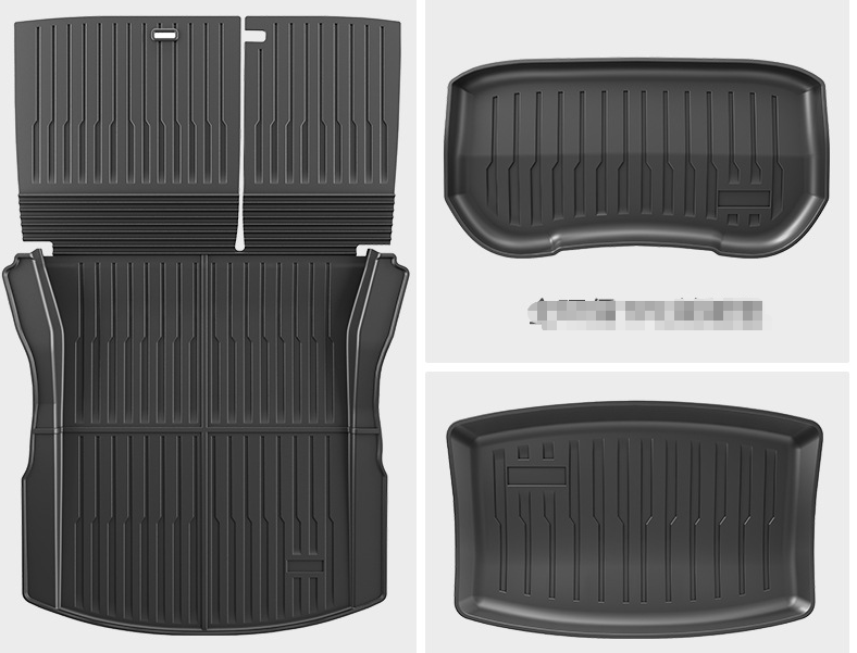 COMAUTO 3D TPE Floor Mats 10PCS for  Tesla Model Y Juniper/Model 3/Y