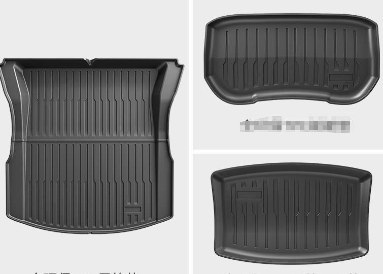 COMAUTO 3D TPE Floor Mats 10PCS for  Tesla Model Y Juniper/Model 3/Y