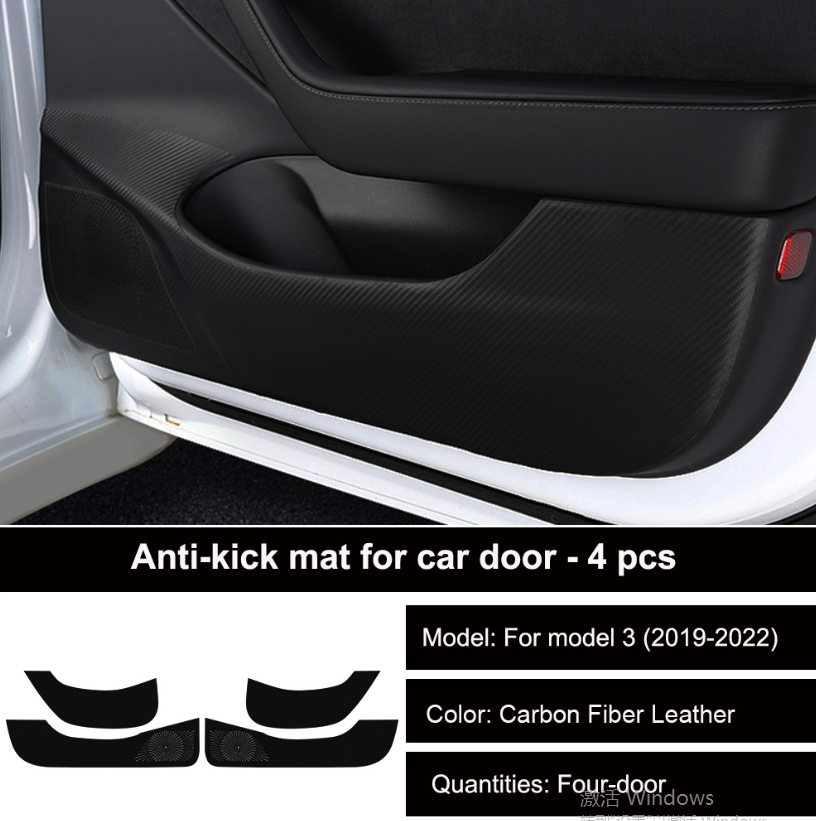 Door Anti-Kick Pads for Tesla Model 3/Y 2020-2026 - view 18
