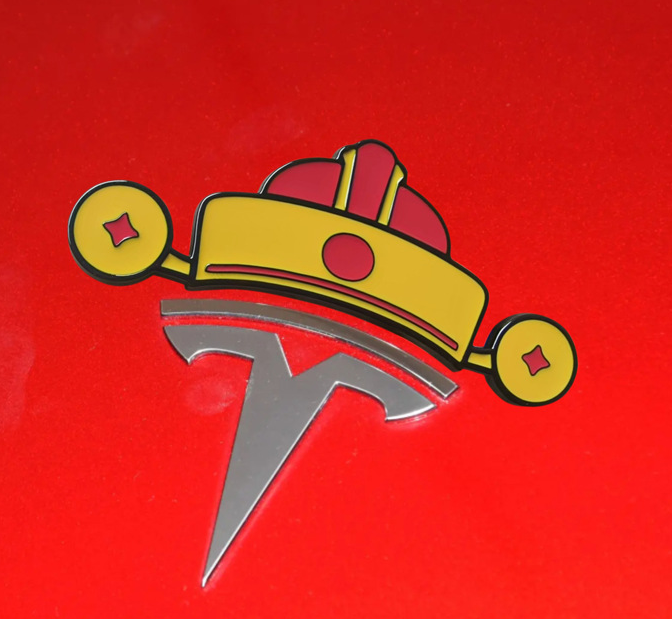 3D Christmas Emblem Decal for Tesla Model 3/Y - view 18
