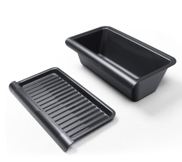Under-Seat Storage Box with Lid for Tesla Model Y 2020-2026 (2 Pcs) - view 5