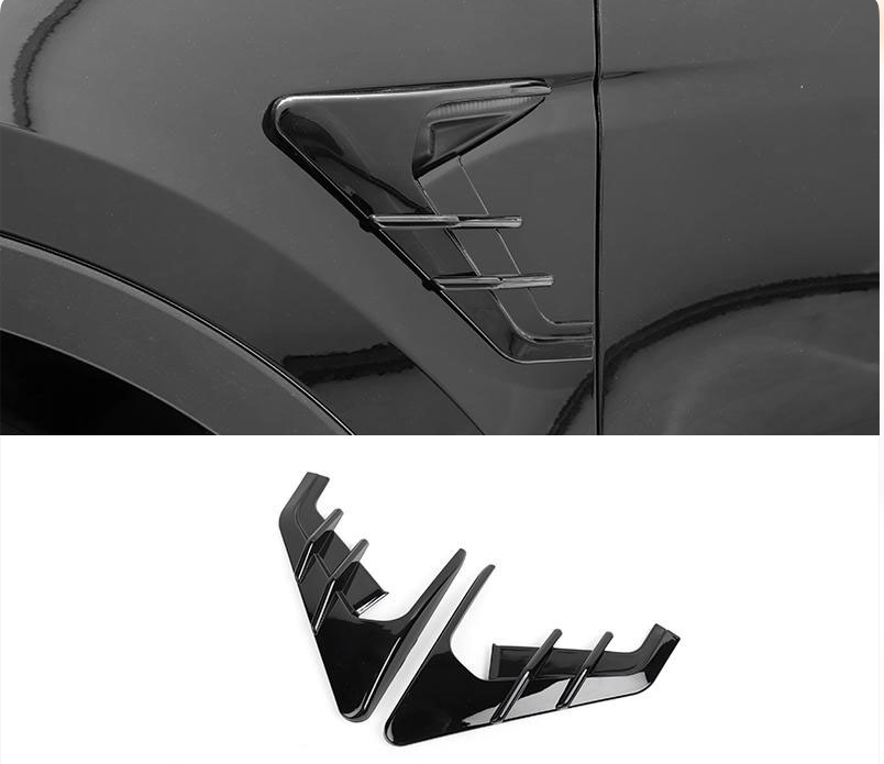 Suitable for Tesla Model 3 Leaf Plate Thunder Side Label Camera Decorative Cover