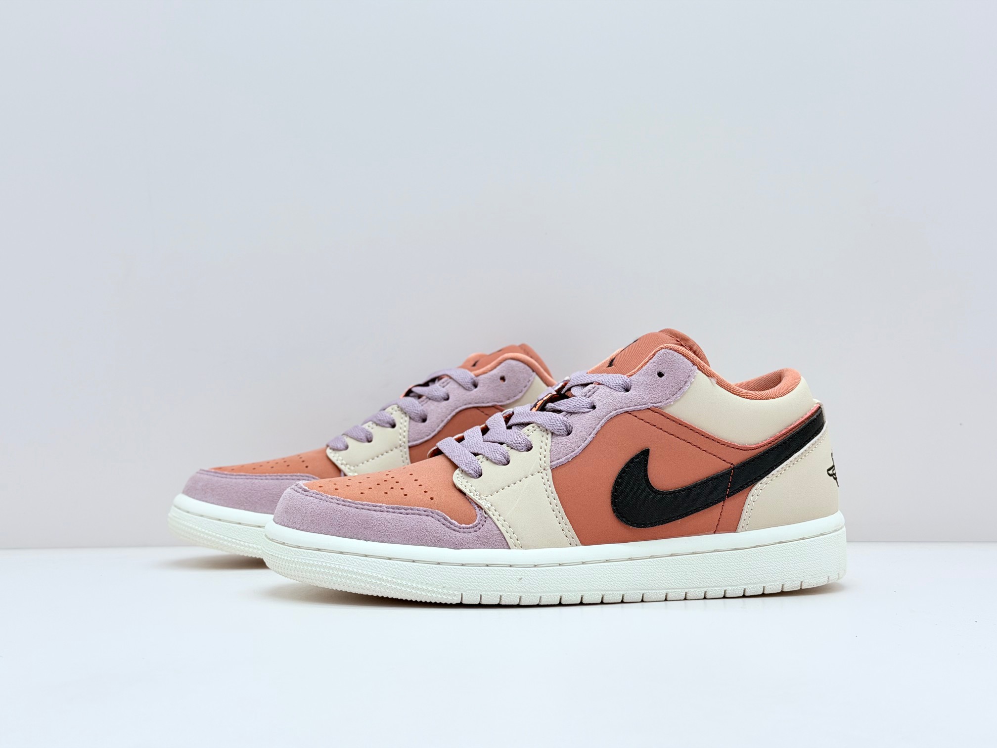 Nike Air Jordan 1 Low "Coral Purple" Women's Sneakers