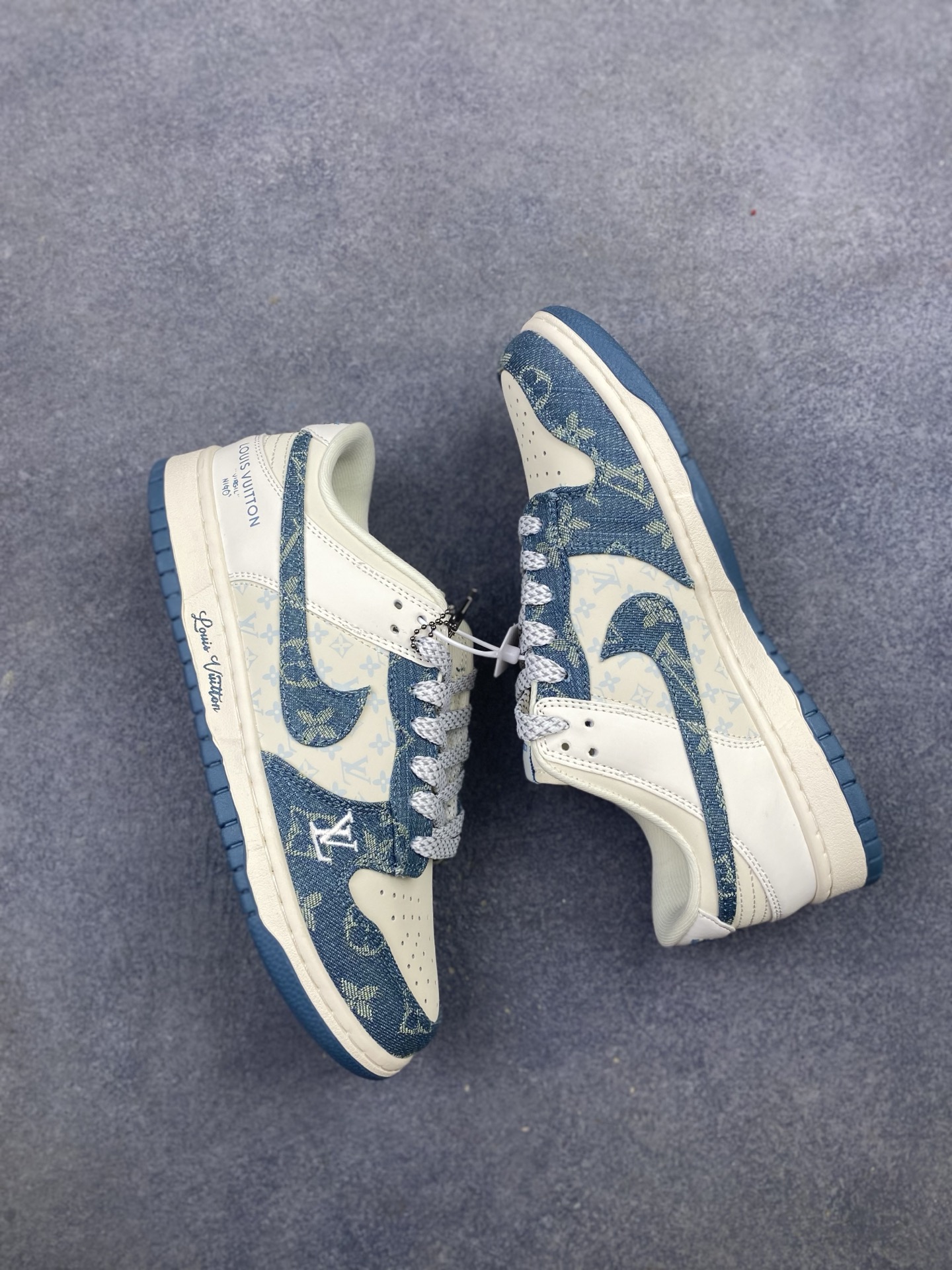 LV × Nike Cowboy Co branded Board Shoes