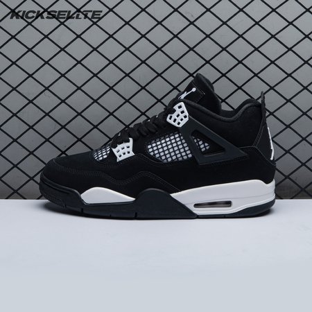 Air Jordan 4 Retro White Thunder FQ8138 001 Unisex