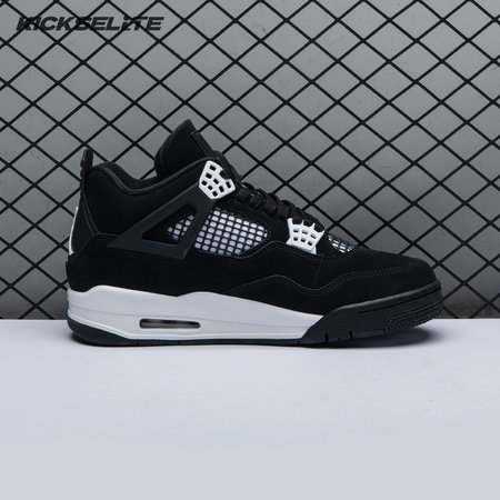 Air Jordan 4 Retro White Thunder FQ8138 001 Unisex