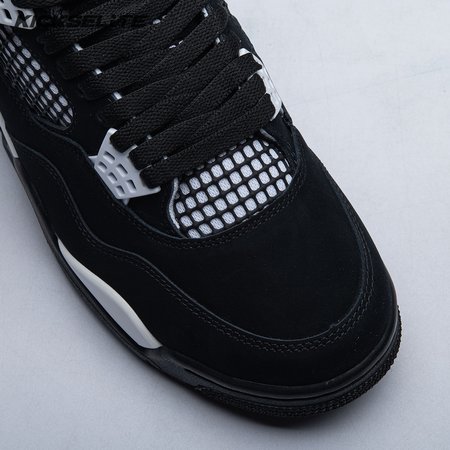 Air Jordan 4 Retro White Thunder FQ8138 001 Unisex