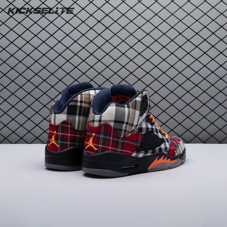 Jordan 5 Retro Plaid (GS) FD4814-008 Unisex