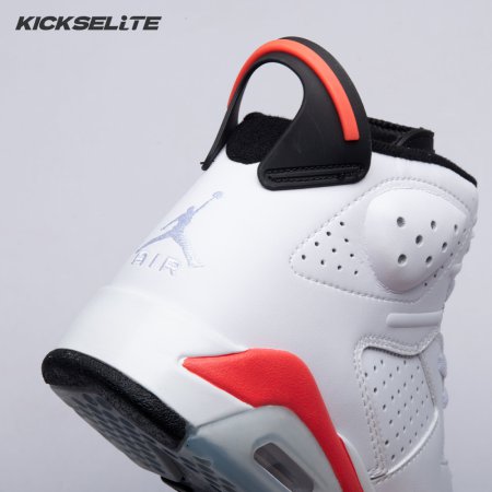 Jordan 6 Retro Infrared White 384664-123 Men's
