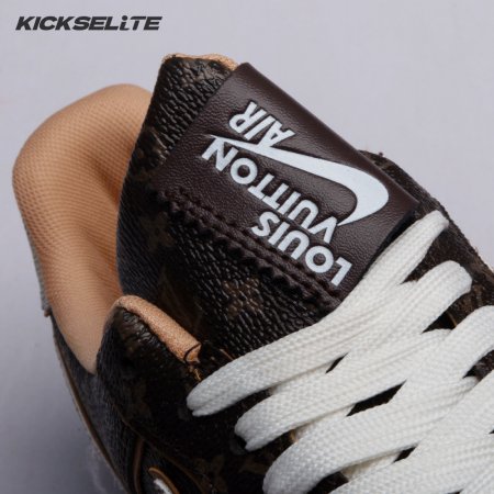 Nike Air Force 1 Low Monogram Brown Damier Azur Unisex (Special Box)