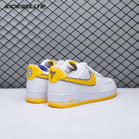 Nike Air Force 1 Low Retro QS Kobe Bryant Lakers Home FZ1151-100 Unisex