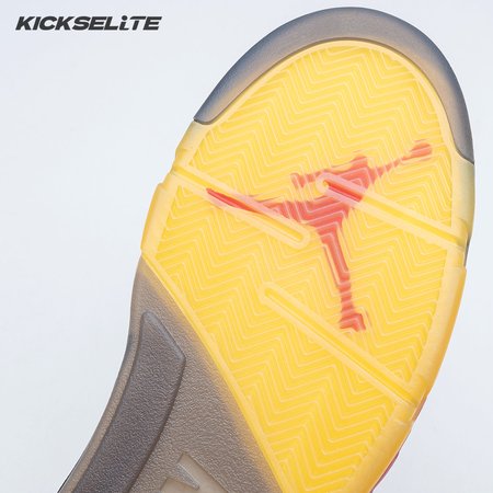OFF-WHITE x Air Jordan 5 "Sail" Men's
