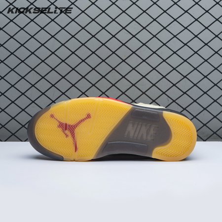 OFF-WHITE x Air Jordan 5 "Sail" Men's